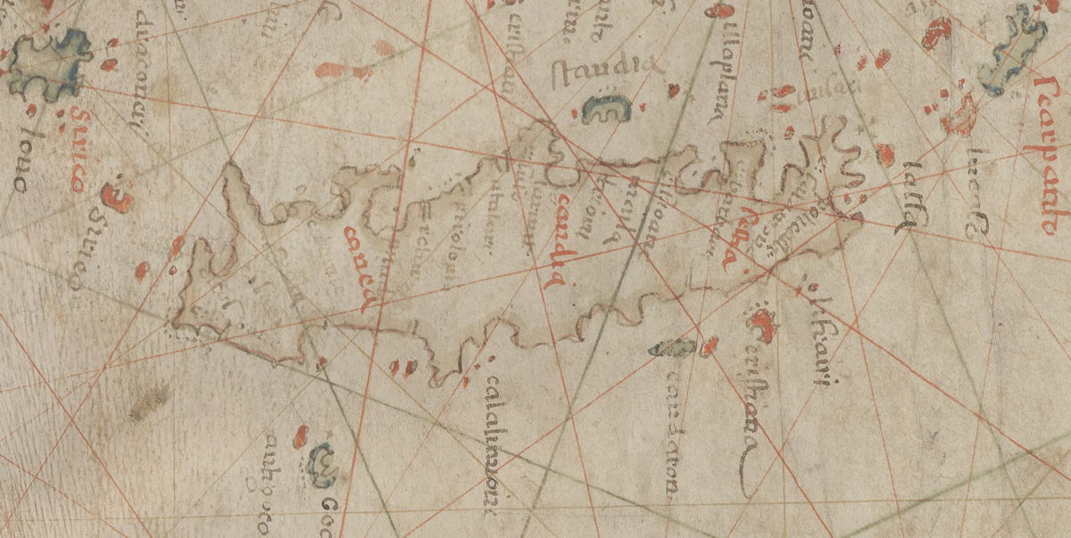 1635 Atlas nautique de la Mer Méditerranée, de la Mer Noire et de l'Océan Atlantique nord-est : Oliva, Salvatore. Auteur présumé du texte4.jpg